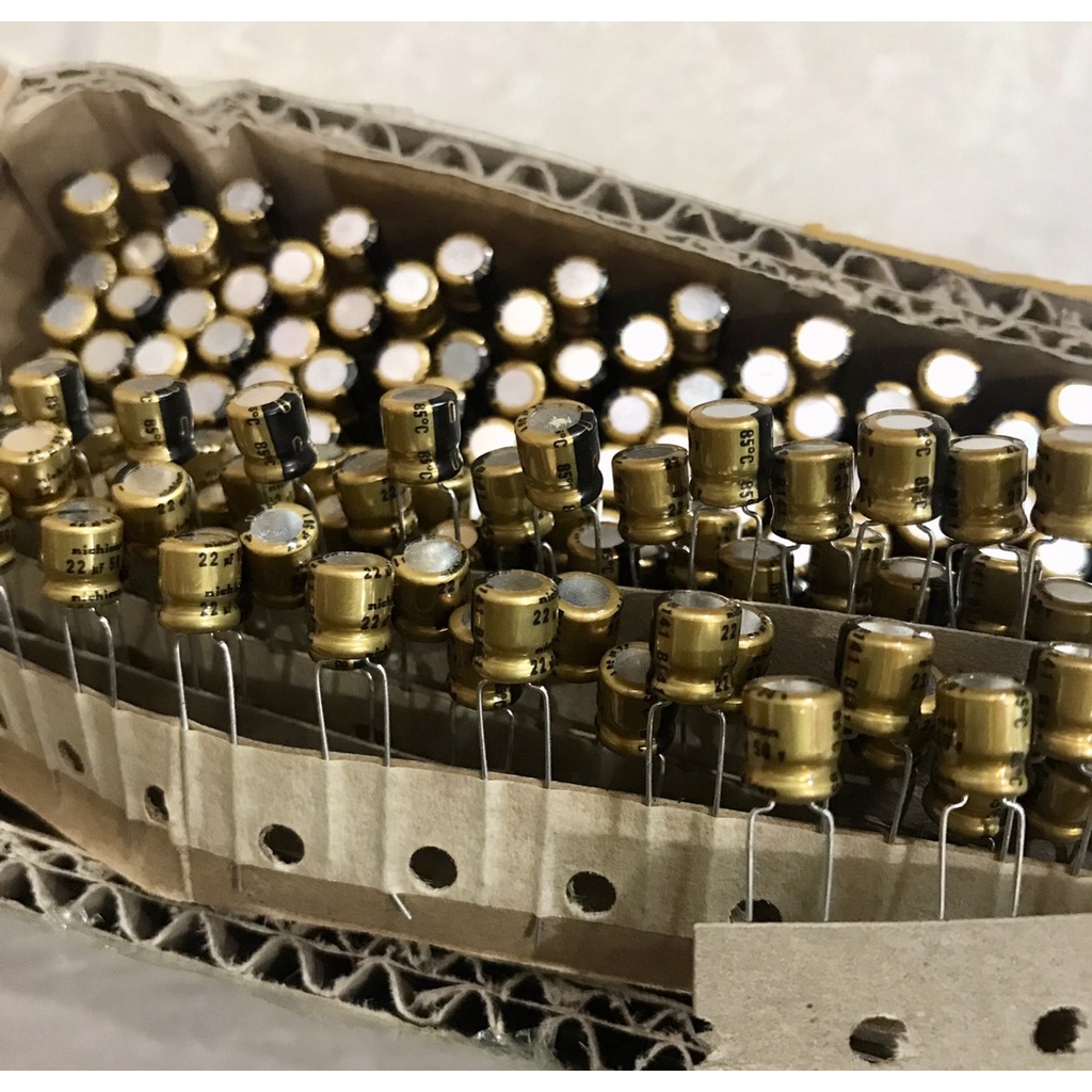 22UF 50V 6x7 Nichicon ( 1 ชุด มี 10 ตัว )