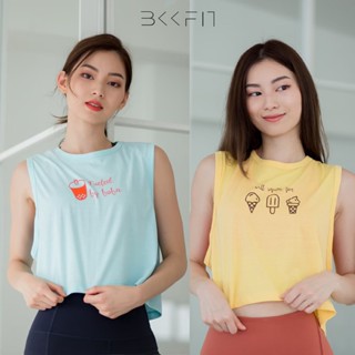 #BKKFit Colorful Crop Tank เสื้อกล้ามครอป