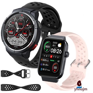 สายนาฬิกาข้อมือซิลิโคน สไตล์สปอร์ต อุปกรณ์เสริม สําหรับ Mibro watch GS smart watch Strap For Mibro watch T1