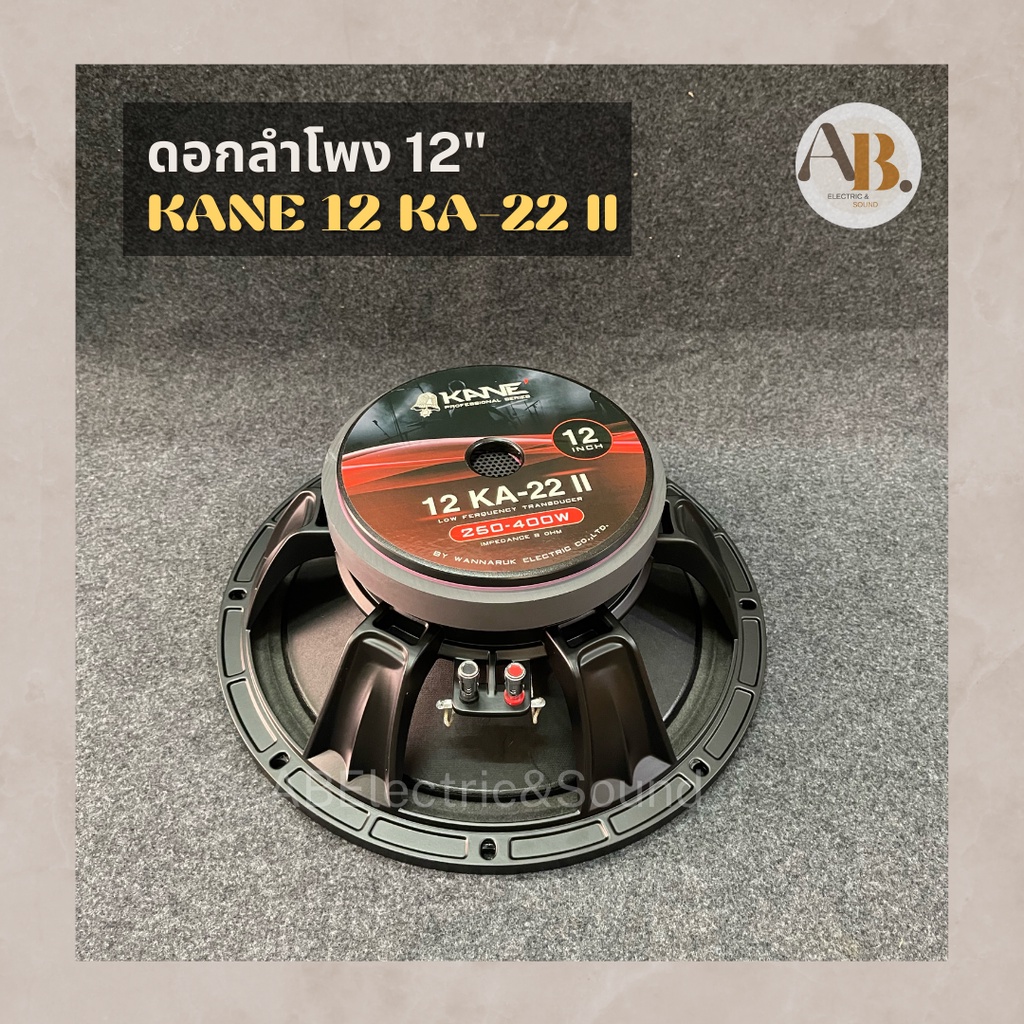 ดอกลำโพง 12" Kane 12KA-22II ดอกลำโพง12นิ้ว Kane Ka22 MarkII