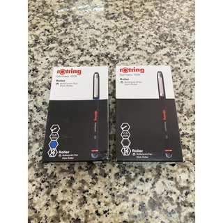 ปากการอตติ้ง Rotring ปากกาหมึกซึม 0.5mm Roller 1928 น้ำเงิน/ดำ ของแท้ เยอรมัน รอดติ้ง roting กราฟฟิก US.Station