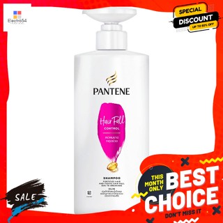 pantene(แพนทีน) แพนทีน แชมพู สูตรแฮร์ฟอล คอนโทรล 410 มล. Pantene Shampoo Hairfall Control Formula 410 ml.แชมพูและครีมนวด