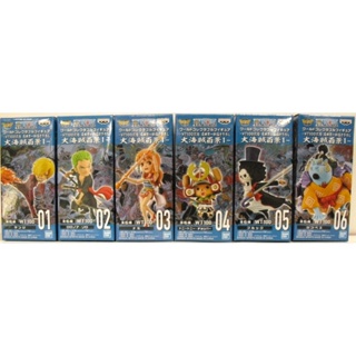 BANDAI SPIRITS WCF One Piece Great Pirate Hyakkei 1 All 6 types set