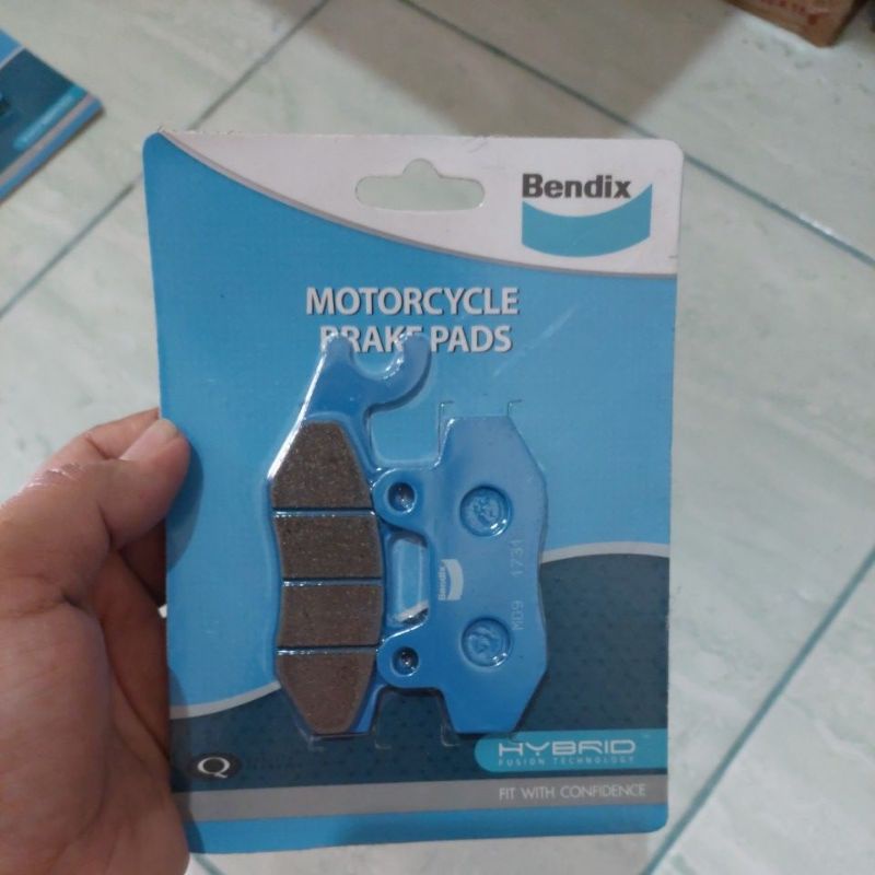 ผ้าเบรคหน้า BENDIX MD9 KLX140-150-250 D-TRACKER150-250 Thunder125