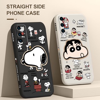 เคสโทรศัพท์ซิลิโคนนุ่ม ลายการ์ตูนชินจัง Snoopy สําหรับ Huawei Nova 3i 5i 5T 7 Y7 Y6 Pro Prime 2019 Y6S Y6P Y7A Honor 8X 20 20S P20 Lite 2019 P30 P40 Pro B1K68L