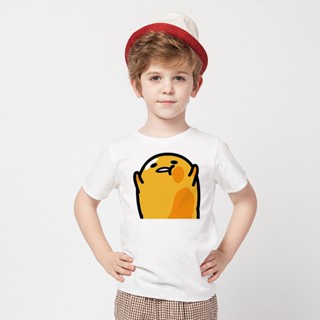 Funny Cute Gudetama Shirts Anime Cartoon Lazy Egg Yolk T Shirts Kids Brand Clothing Anime T-shirt Comfortable to We_07