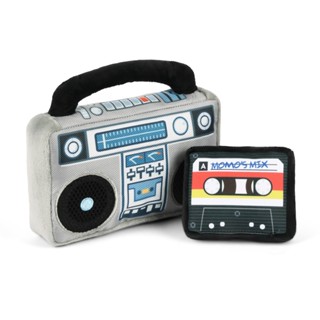 PLAY Boombox บูมบ็อกซ์ของเล่นตุ๊กตาสุนัข Plush Dog Toy 80s Classic Collection