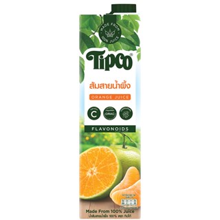 ทิปโก้น้ำส้มสายน้ำผึ้ง 1ลิตรTipco Sai Nam Phueng Juice 1ltr.