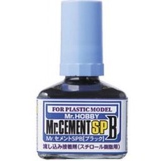 Mr.HOBBY MH-MC132 MR.CEMENT SPB (BLACK) (40ml)