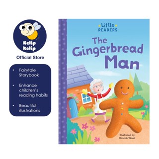 หนังสือนิทาน The Gingerbread Man Hardcover Story สําหรับเด็ก