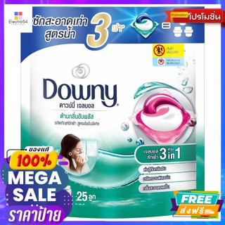 Downy(ดาวน์นี่) ดาวน์นี่ เจลบอล ต้านกลิ่นอับพลัส ซักผ้าสูตรเข้มข้นพิเศษ 25 ชิ้น Downy Gel Ball Anti-odor Plus E