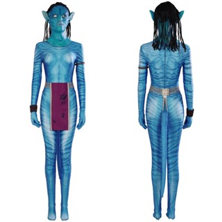 Avatar Avatar 2 the way of water Nitini ชุดจั๊มสูทคอสเพลย์