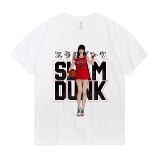 Men Women T-Shirt Sakuragi Slam Dunk Basketball Vintage Short Sleeve Unisex T Shirt Anime Streetwear Tees Anime Man_07