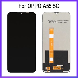 หน้าจอสัมผัสดิจิทัล แบบเปลี่ยน สําหรับ OPPO A55 5G