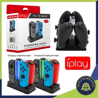 iPlay Charging Dock for Ninetendo Switch Joy-con &amp; Pro Controller (ที่ชาร์จจอย Switch)(ที่ชาร์จจอย Joy Con)(HBS-115)