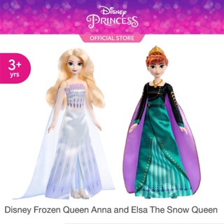 Disney Frozen Queen Anna and Elsa The Snow Queen ดิสนีย์ โฟรเซ่น ตุ๊กตา อันนา และ เอลซ่า ราชินีหิมะ HMK51