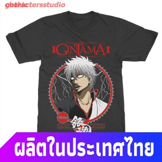 gothic เสื้อยืดลำลอง Charactersstudio 2021 เสื้อยืดลายการ์ตูน Gintama Sakata Gintoki สําหรับผู้ชาย Sale Mens Women_08