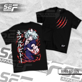 (Official New Store Sales) SEF Apparel Anime Series T shirt Clothing Pitou Hunter X Hunter Clothing_02