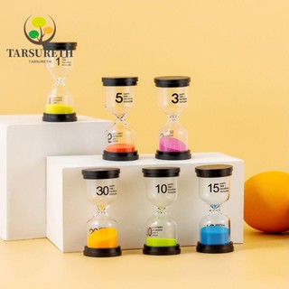 Tarsureth นาฬิกาทรายจับเวลา พลาสติก ฐานตั้งเวลา สําหรับแปรงสีฟันอาบน้ํา