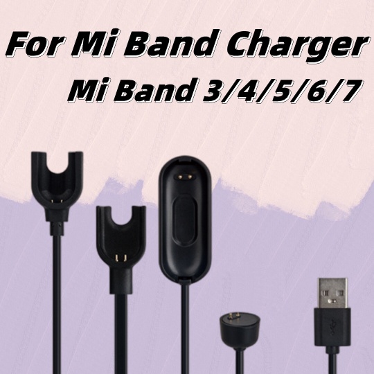 อุปกรณ์ชาร์จ USB Mi Band 3 4 5 6 7 สําหรับ Xiaomi Mi Band