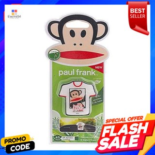 FRANK น้ำหอมปรับอากาศรูปคลิปเสื้อ PAUL FRANK กลิ่นคัดลิ่ง สีขาวPAUL FRANK Air Freshener Clip Shape White