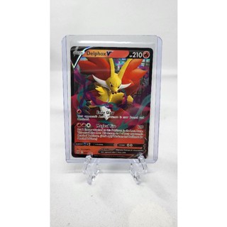 Pokemon Card "Delphox V 027/196" ENG Lost Origin