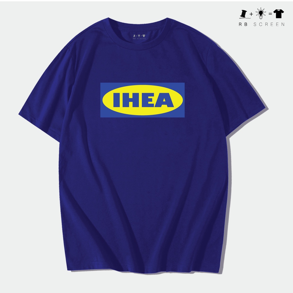 เสื้อยืด IHEA ผ้า COTTON 100% ผ้านุ่ม ไม่สาก ไม่จีน สกรีนข้อความกวนๆ