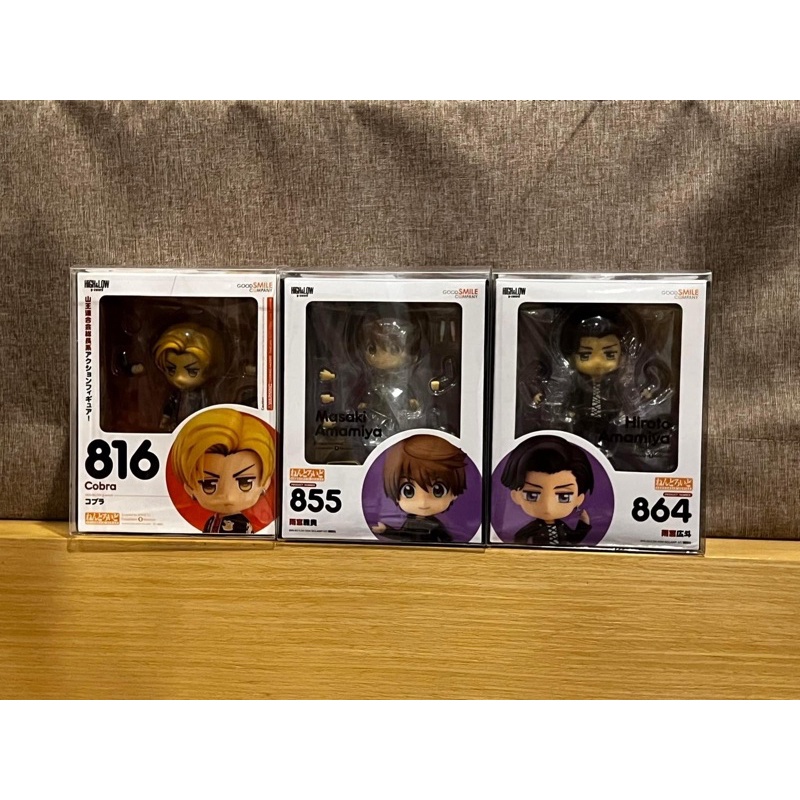 (มือ2) Nendoroid 816+855+864 Cobra + Masaki Amamiya + Hiroto Amamiya*