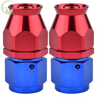 อะแดปเตอร์ข้อต่อท่อน้ํามันเชื้อเพลิง PTFE 0 องศา สําหรับ PTFE E85 2 ชิ้น