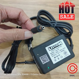 (ส่งทุกวัน) หม้อแปลงคีย์บอร์ด LESTION 800mA (ลบใน) เทียบเท่า adapter Casio AD-5X (2006) แดปเตอร์ หม้อแปลงเอฟเฟค 9V Ad...