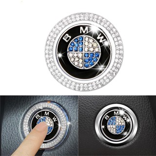 สติกเกอร์คริสตัล รูปปุ่มสตาร์ทรถยนต์ สําหรับ toyota honda Mercedes-Benz BMW