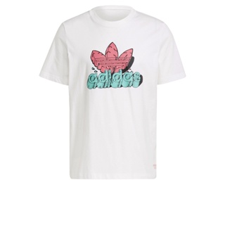 adidas ไลฟ์สไตล์ เสื้อยืด Funny Dino ผู้ชาย สีขาว H13481