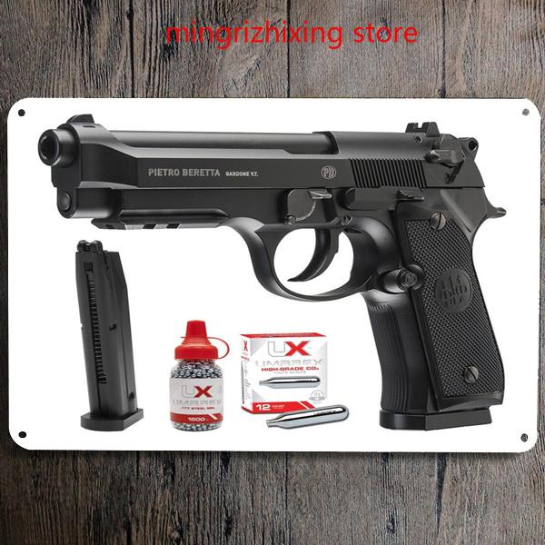 air gun pistol metal Automatic blowback .177 CO2 BB Gun Air Pistol310