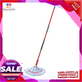 MICROFIBER ไม้ม็อบบิดไมโครไฟเบอร์ VILEDA MICROTWIST MAX สีเทา/แดงMICROFIBER TWIST MOP VILEDA MICROTWIST MAX GREY/RED