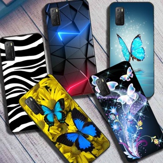 เคสโทรศัพท์ซิลิโคน TPU แบบนิ่ม ลายผีเสื้อ สําหรับ Alcatel 1S 2021 Alcatel 3L 2021