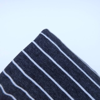Omocha - [Small strip carbon black] Pillow case : ปลอกหมอน สีคาร์บอนแบล็ก แถบเล็ก