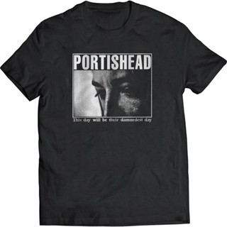 ใหม่ เสื้อยืดลําลอง แขนสั้น พิมพ์ลาย Portishead This Day แฟชั่นสําหรับผู้ชาย