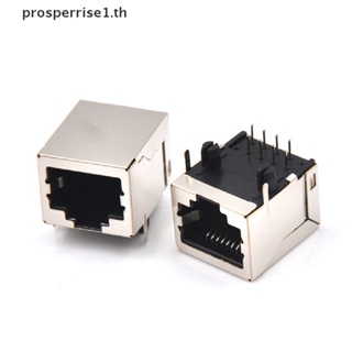 [PPTH] ซ็อกเก็ตเชื่อมต่อเครือข่ายอีเธอร์เน็ต RJ45 8P 8C 8Pin PCB คุณภาพสูง 10 ชิ้น ต่อชุด [MOTOR]