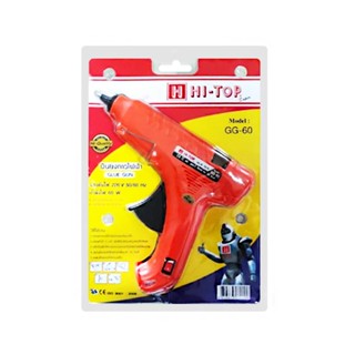 GLUE ปืนยิงกาวไฟฟ้า HI-TOP GG-60 60 วัตต์GLUE GUN HI-TOP GG-60 60W