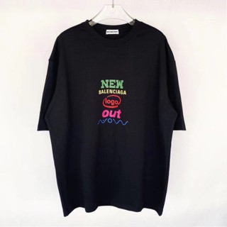 เสื้อยืด BALENCIAGA [NEW] Oversize Unisex มาแรง [Limited Edition]_11