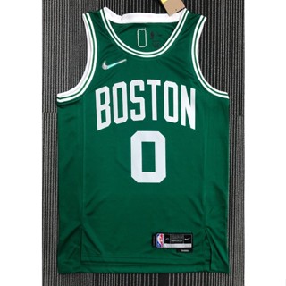 ขายดี ขายดี 2022 nba Boston Celtics No. เสื้อกีฬาบาสเก็ตบอล ลายทีม Tutam 75th Pinobe 39KJkhpm31 สีเขียว