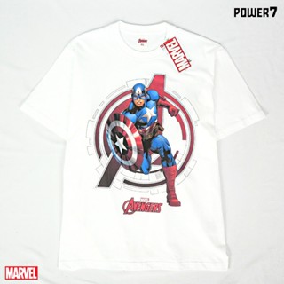 Power 7 Shop เสื้อยืดการ์ตูน มาร์เวล ลิขสิทธ์แท้ MARVEL COMICS  T-SHIRTS (MVX-197)_01