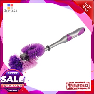 NYLON แปรงไนลอนล้างสุขภัณฑ์ BE WISH PLUS สีม่วงNYLON TOILET CLEANING BRUSH BE WISH PLUS PURPLE