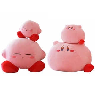 ตุ๊กตายัดนุ่น แบบนิ่ม รูปการ์ตูนสัตว์ Kirby Adventure ขนาดใหญ่ เหมาะกับของขวัญ สําหรับตกแต่งบ้าน