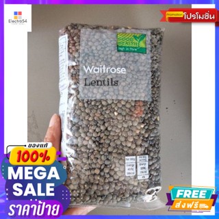 ขนม Waitrose Lentils  ถั่วเรนทิว  เวทโทรส 500 กรัม Waitrose Lentils, Waitrose Lentils, 500 grams, great priceถ