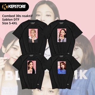 Kepstore Kaos Original Blackpink Series Oreo Jisoo Lisa Jenie Rose ผ้าฝ้ายหวี ยุค 30 สําหรับผู้ชาย ผู้หญิง