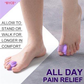 Byce&gt; ซิลิโคนเจลแยกนิ้วเท้า 4 คู่ Hallux Valgus แก้ไขตาปลา ใหม่