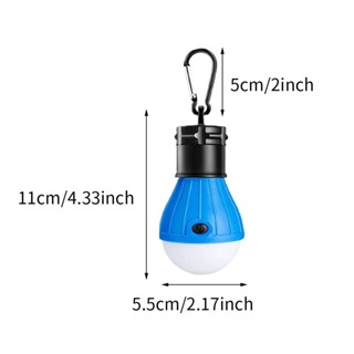 โคมไฟแขวนเต็นท์ สว่างพิเศษ พร้อมหัวเข็มขัด สําหรับตั้งแคมป์กลางแจ้ง 4 ชิ้น