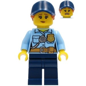 [ Minifigures ] มินิฟิก Lego - Police Female : City Police (cty1258) ราคา/ชิ้น