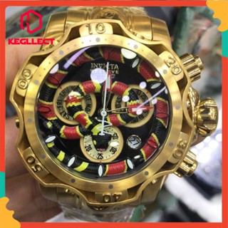 Invicta นาฬิกาข้อมือแฟชั่น กันน้ํา อเนกประสงค์ หรูหรา สําหรับผู้ชาย